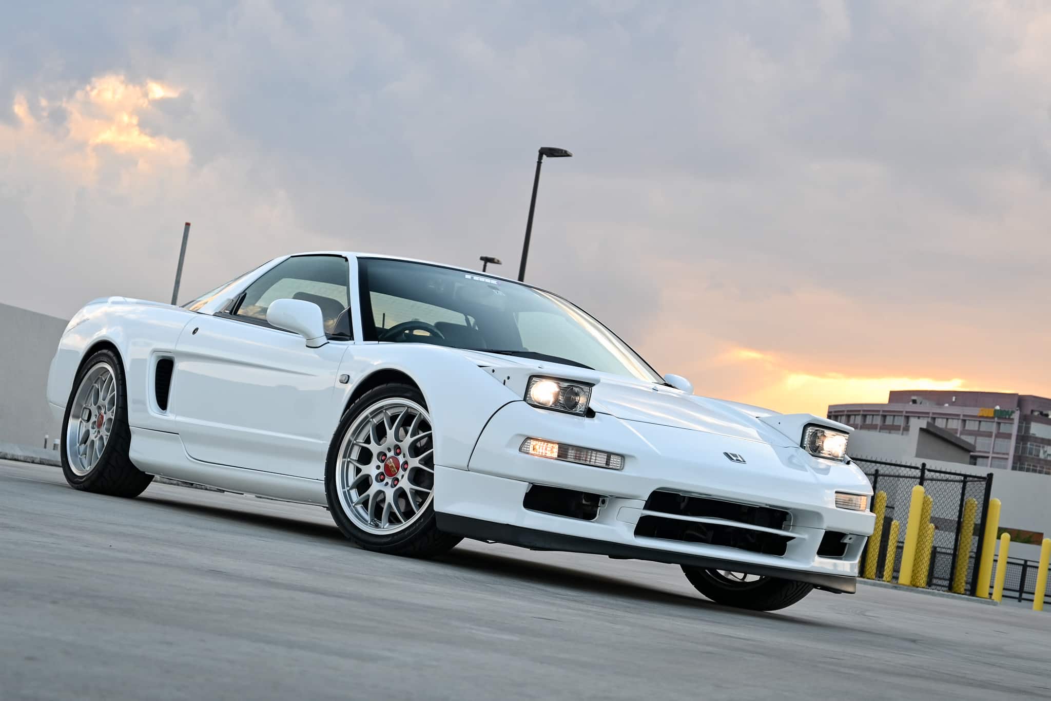 1997 White Honda NSX